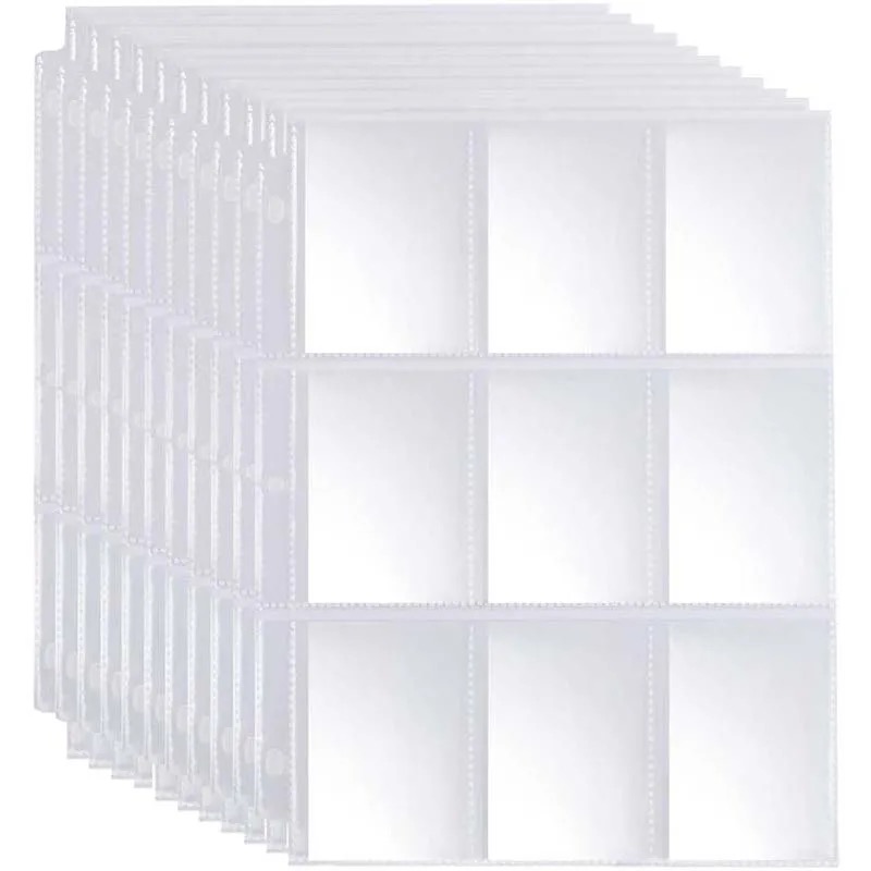 50 sztuk 9 kieszonkowych etui – Trading Card Binder recenzja i cena