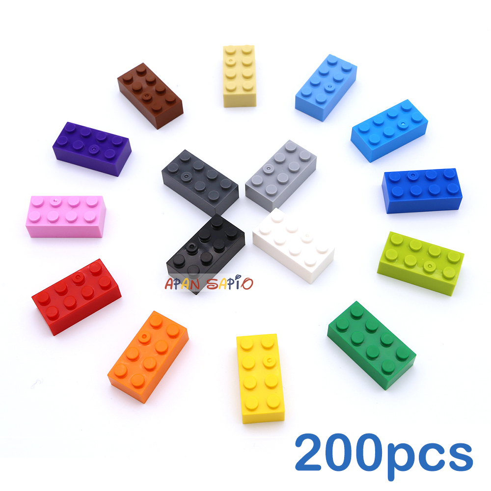 Lego Set Creator - 200 sztuk 2x4 Dot DIY klocki