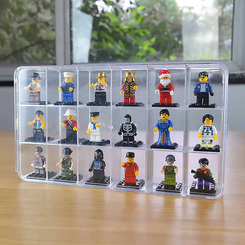 Pudełko ekspozycyjne akrylowe – Lego Minifigure Holder recenzja i cena