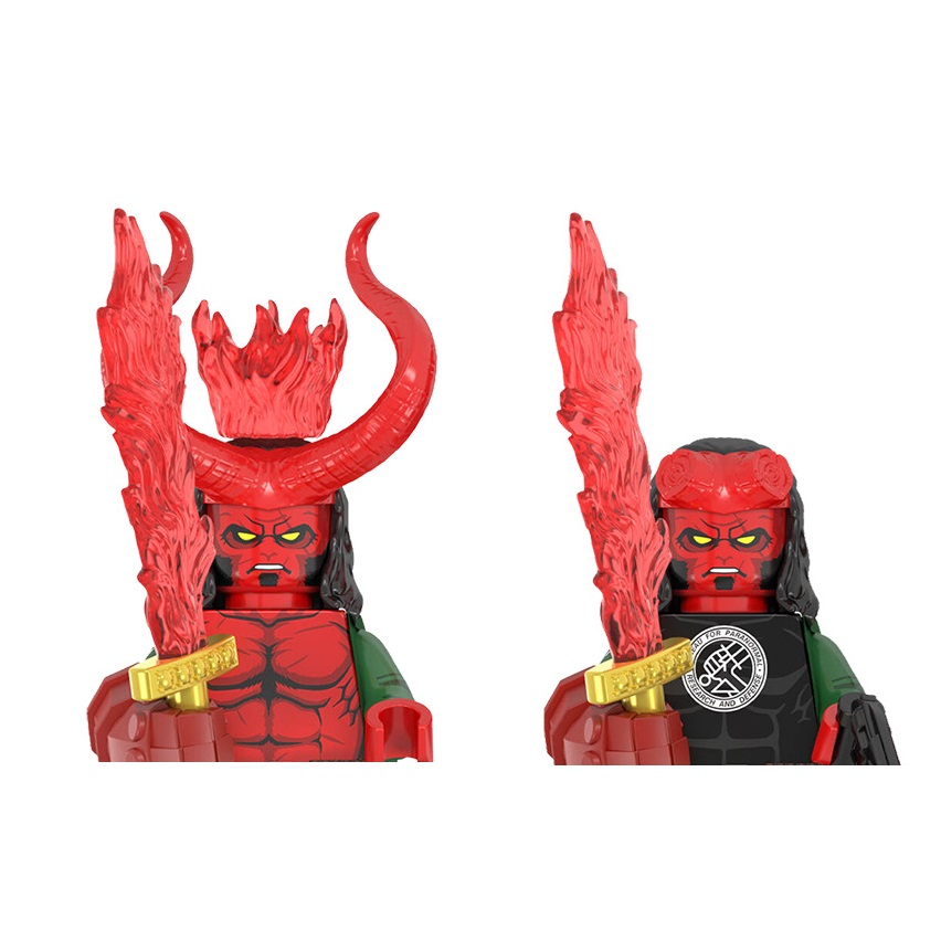 Klocki konstrukcyjne Hellboy, – Building Block Mini recenzja i cena