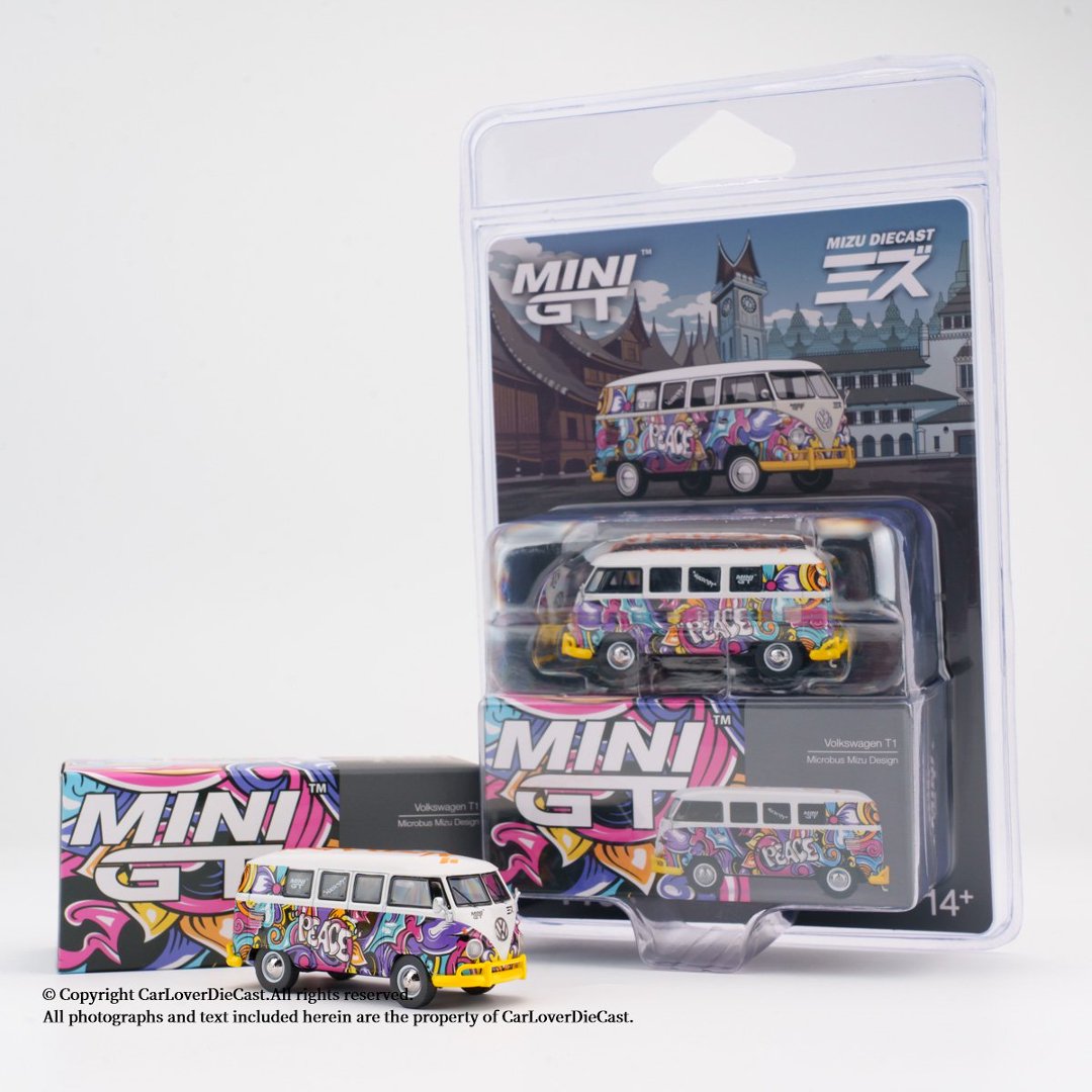 MINIGT 1:64 Volkswagen T1 Micr – Die Cast Car 1 64 recenzja i cena