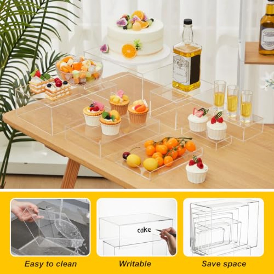 Zestaw podstawek do stołu dese – Display Risers Set recenzja i cena