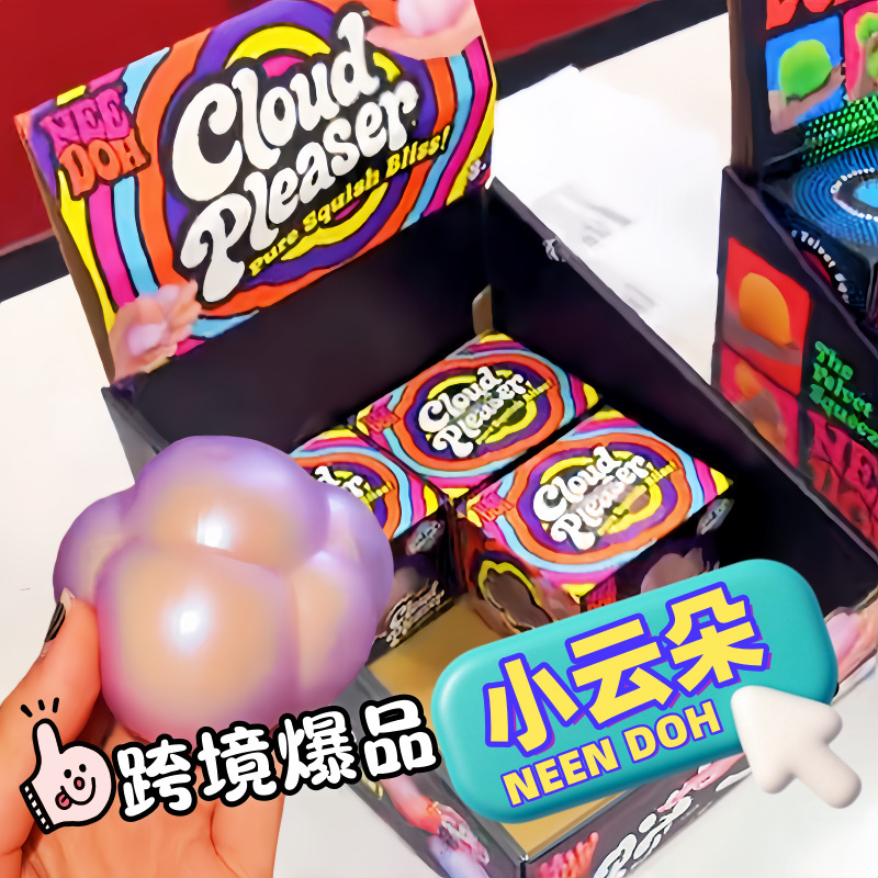 NeeDoh Cloud Pleaser – antystr – Fidget Cube Original recenzja i cena