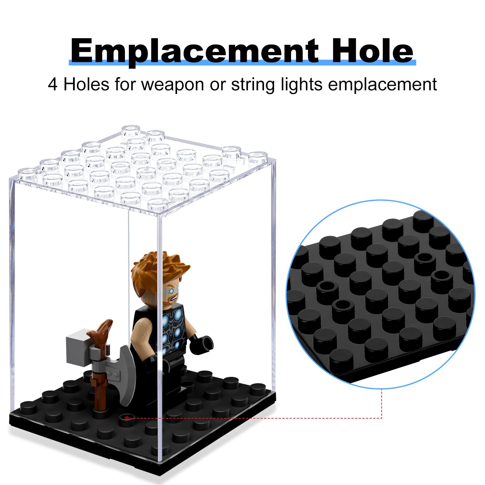 Akrylowe pudełko ekspozycyjne  – Lego Minifigure Holder recenzja i cena