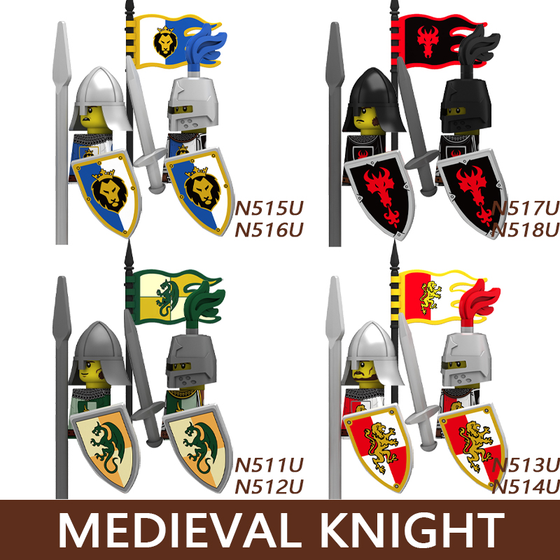 Klocki konstrukcyjne: średniow – Lego Minifigure Holder recenzja i cena
