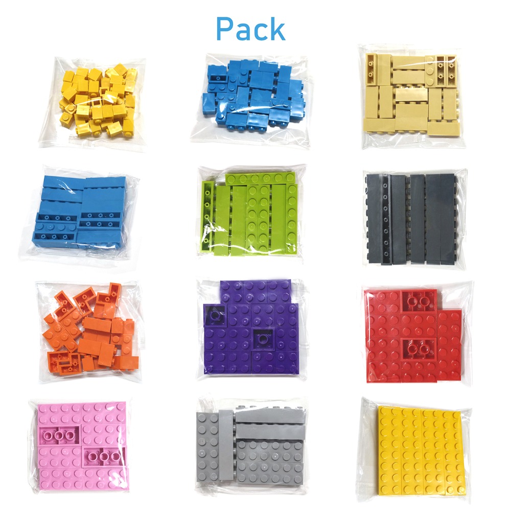 50 sztuk DIY klocki wypukłe si – Lego Set Creator recenzja i cena