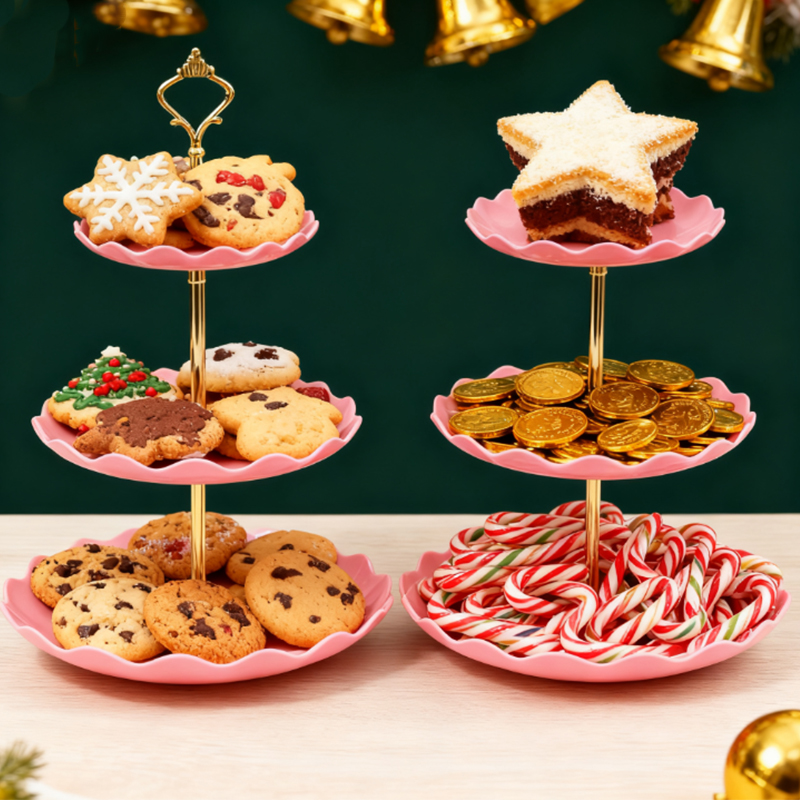 2/5 szt. Luksusowy różowy stoj – Display Risers Set recenzja i cena
