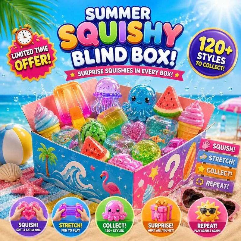 Ponad 120 sztuk różnych miękki – Mystery Box Blind Bag recenzja i cena